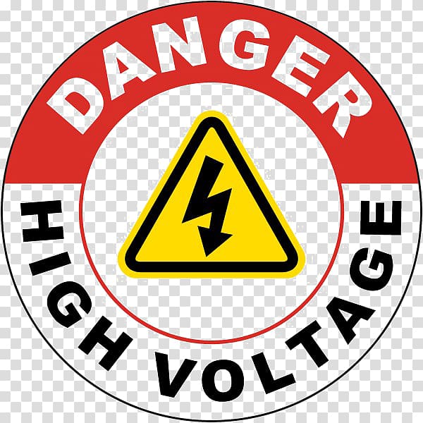 High voltage Electric potential difference Symbol Logo Sign, high voltage transparent background PNG clipart