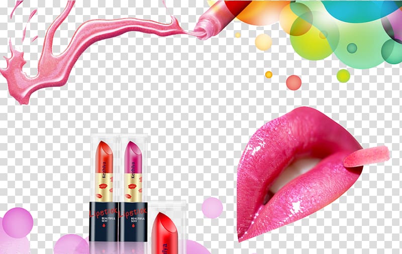 Lip balm Cosmetics Lip gloss Lipstick, Hydra Lipstick transparent background PNG clipart