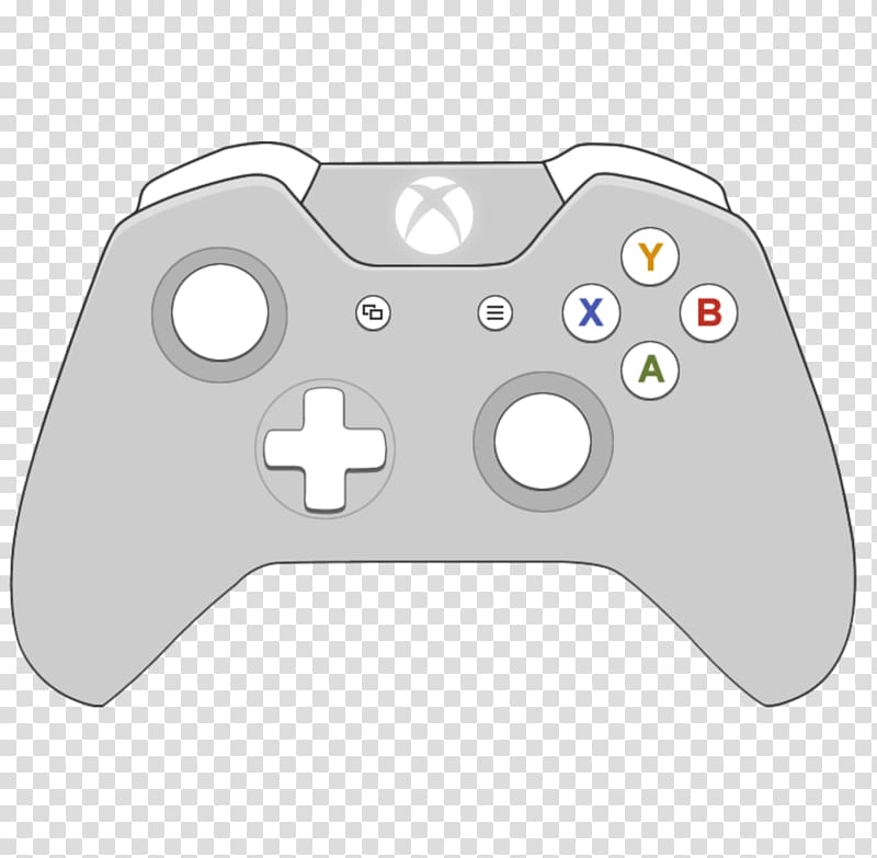 black xbox controller clip art