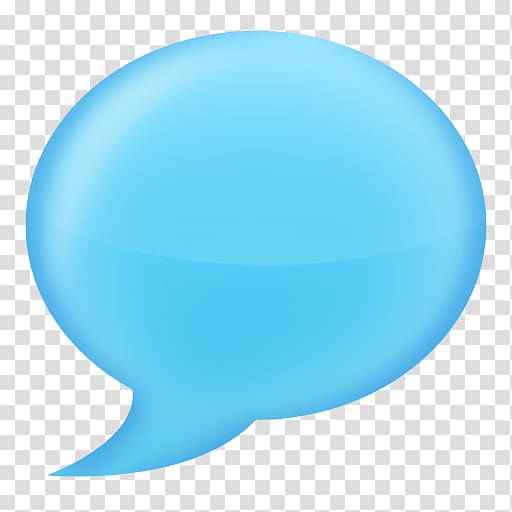 Message Pop Up Chat Bubble Blue Transparent Background Png Clipart Hiclipart