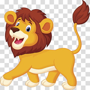 Lion Cartoon Animation , lion, lion transparent background PNG clipart thumbnail