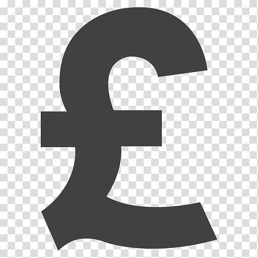 Pound Sign Pound Sterling Icon Libra Transparent Background PNG 
