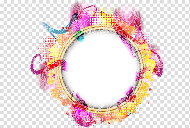 colorful circle transparent background PNG clipart