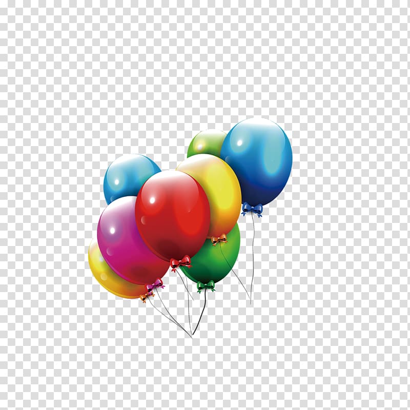 Creativity, Colored balloons transparent background PNG clipart