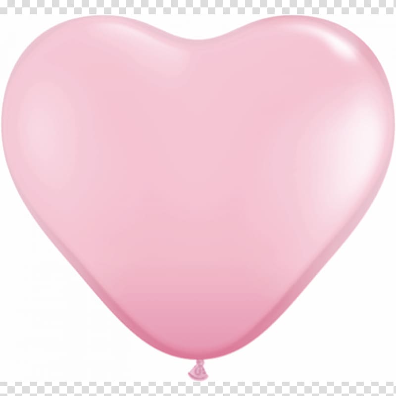 Mylar balloon Party Wedding Bridal shower, glowing heart-shaped transparent background PNG clipart