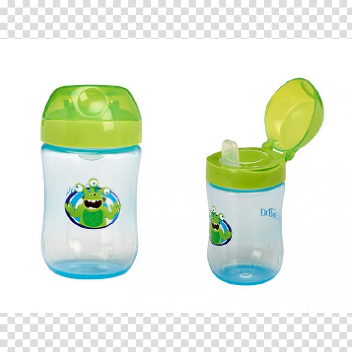 Toddler Cup Baby Bottles Blue Green, baby cot transparent background PNG clipart