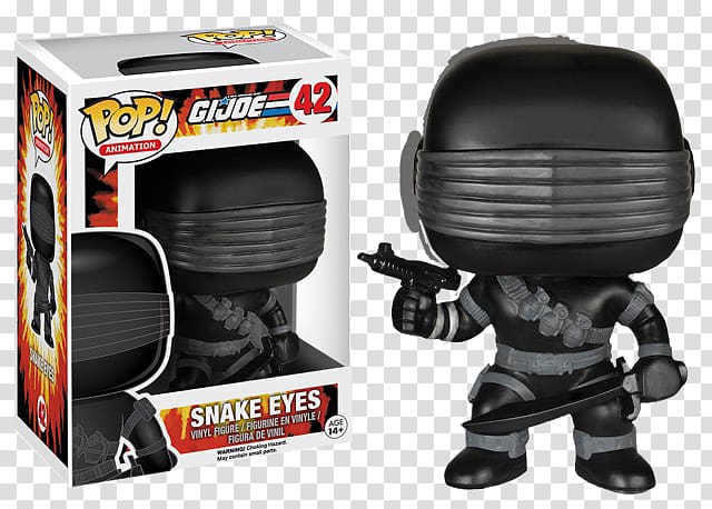 Snake Eyes Storm Shadow Cobra Commander Funko Action & Toy Figures, snake eye transparent background PNG clipart