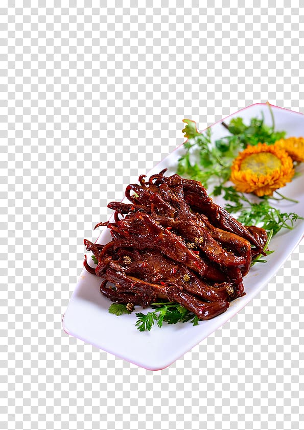 Duck Tongue Liucheng County Food Pungency, Spicy Benn transparent background PNG clipart