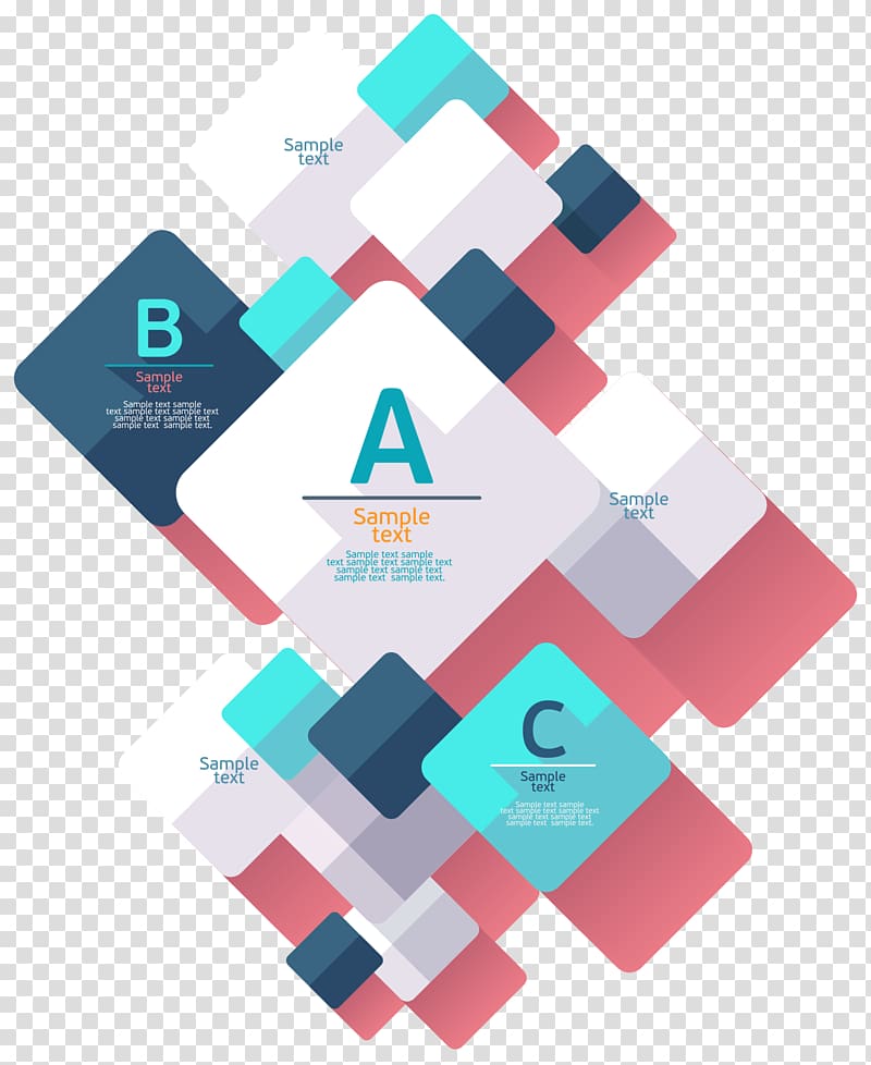 Graphic design, Letter color block business design template transparent background PNG clipart