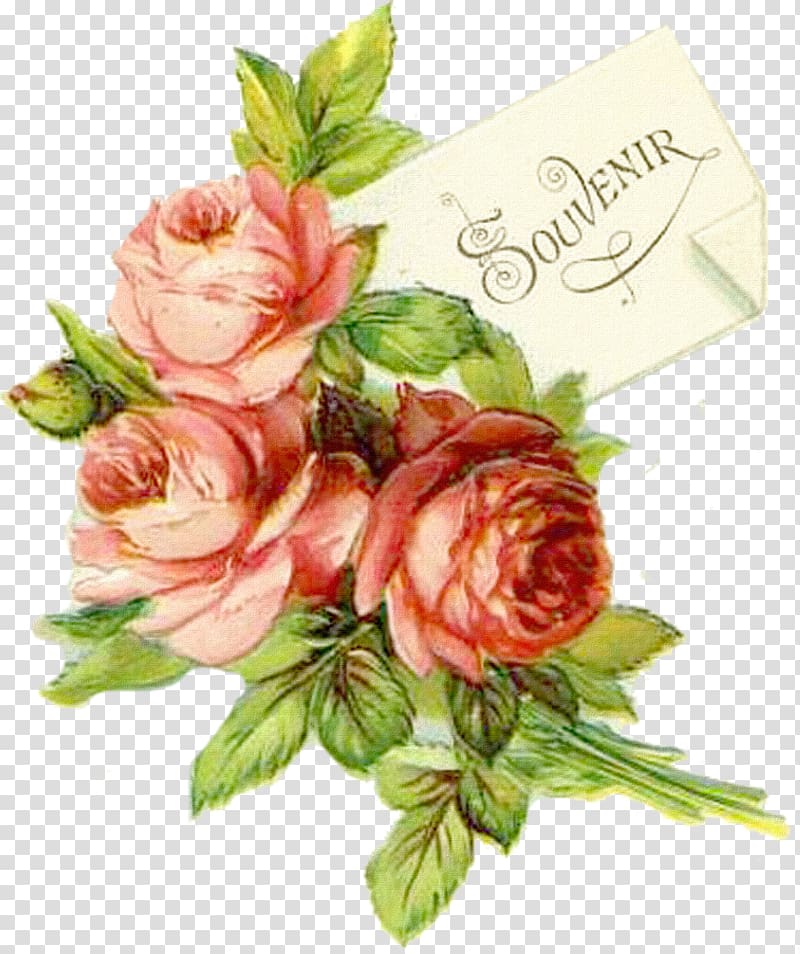 Valentine\'s Day Paper Flower Scrapbooking Antique, flower vintage transparent background PNG clipart