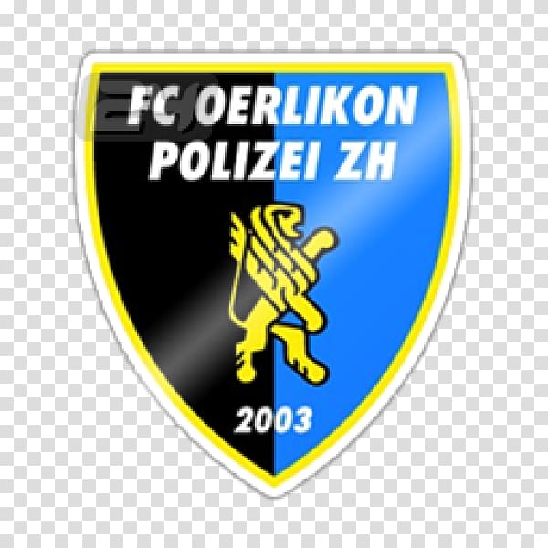 FC Oerlikon / Polizei ZH Logo Kantonspolizei Bern Text Embroidered patch, transparent background PNG clipart