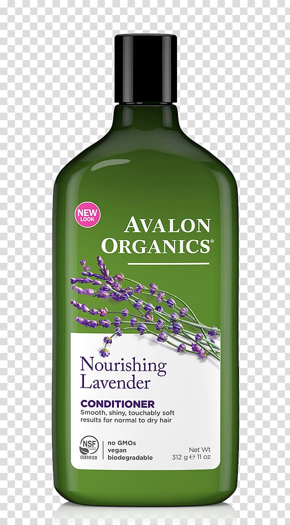 Avalon Organics Nourishing Lavender Shampoo Hair conditioner Hair Care Lotion Moisturizer, shampoo transparent background PNG clipart