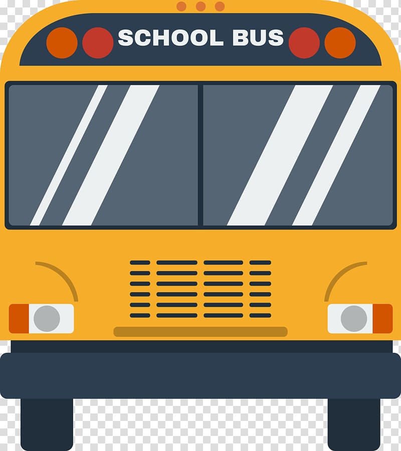 school bus illustration, school bus transparent background PNG clipart