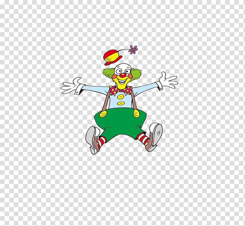 Clown Drawing Cartoon Illustration, Happy Clown transparent background PNG clipart