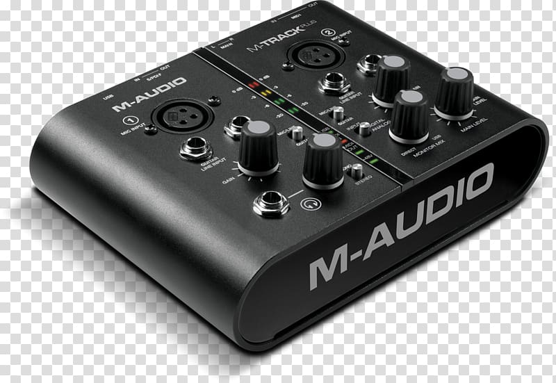 M-Audio M-Track Plus II MIDI, musical instruments transparent background PNG clipart