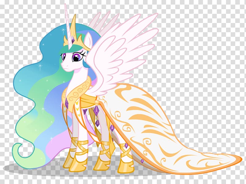 Princess Celestia Pony Princess Luna Rarity Rainbow Dash, dress transparent background PNG clipart