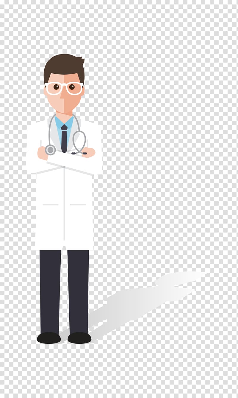Cartoon Physician, cartoon male doctor material transparent background PNG clipart