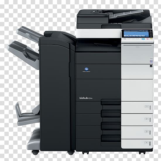 Konica Minolta copier Multi-function printer Toner cartridge, printer transparent background PNG clipart
