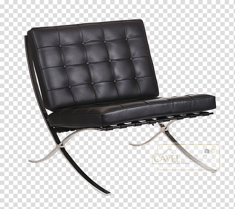 Barcelona chair Egg Eames Lounge Chair Wing chair, Barcelona Chair transparent background PNG clipart