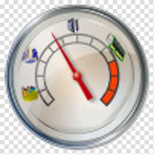 Resource Monitor Computer Icons System Monitor Windows 10 Windows 7, meter transparent background PNG clipart