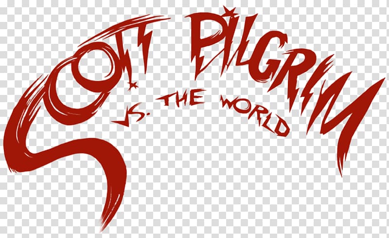 Scott Pilgrim logo, Ramona Flowers Scott Pilgrim vs. the World: The Game Even a Monkey Can Draw Manga Film, shivaji transparent background PNG clipart
