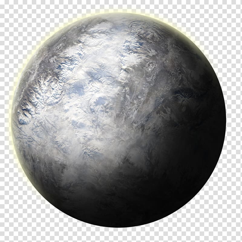full moon, Planet Pluto Solar System, Space Planet transparent background PNG clipart