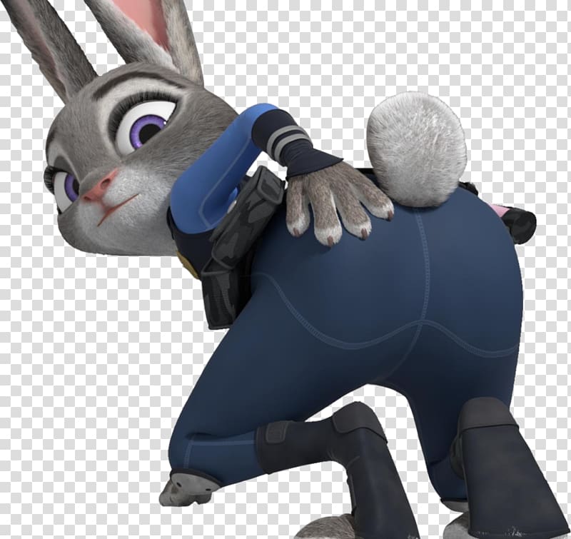 Lt. Judy Hopps Computer Animation 3D modeling, judy hopps 3d transparent background PNG clipart