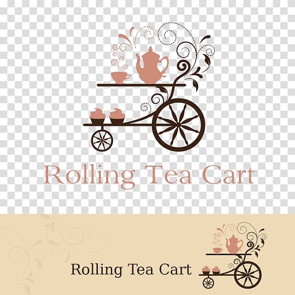 Logo Brand Product design Font , rolling tea cart transparent background PNG clipart