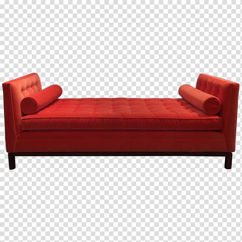 Sofa bed Chaise longue Couch Comfort Bed frame, bed transparent background PNG clipart