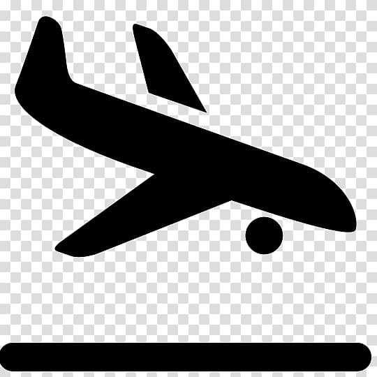 Airplane Aircraft ICON A5 Landing Computer Icons, airplane transparent background PNG clipart