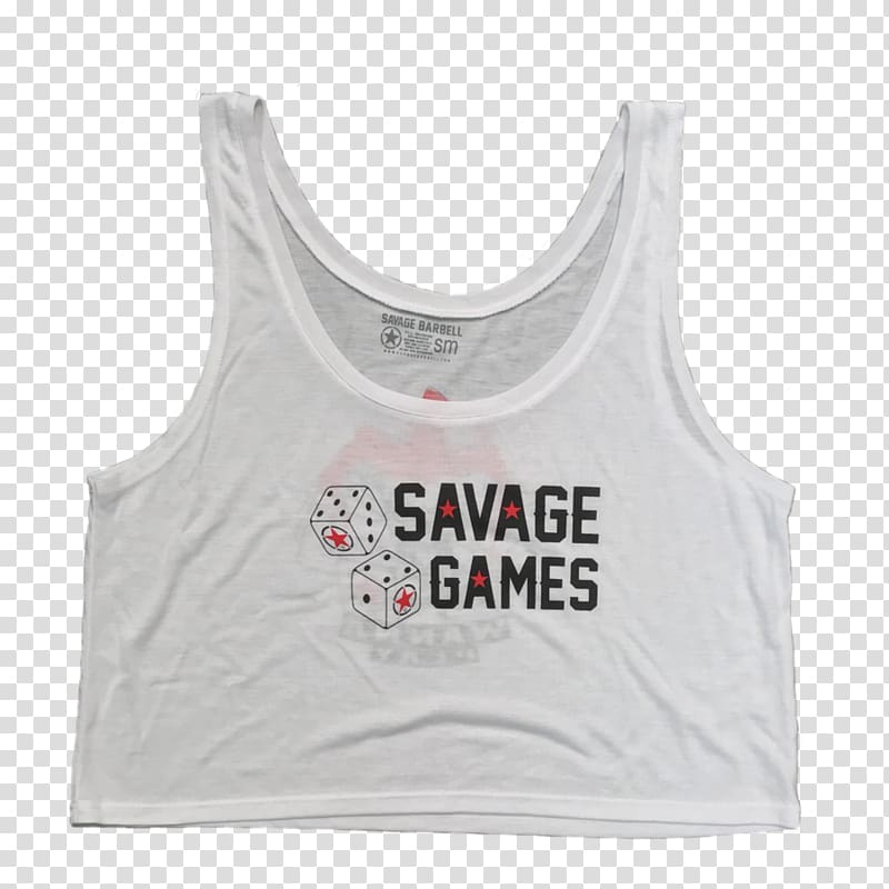 T-shirt Sleeveless shirt Gilets Gainesville, white tank top transparent background PNG clipart