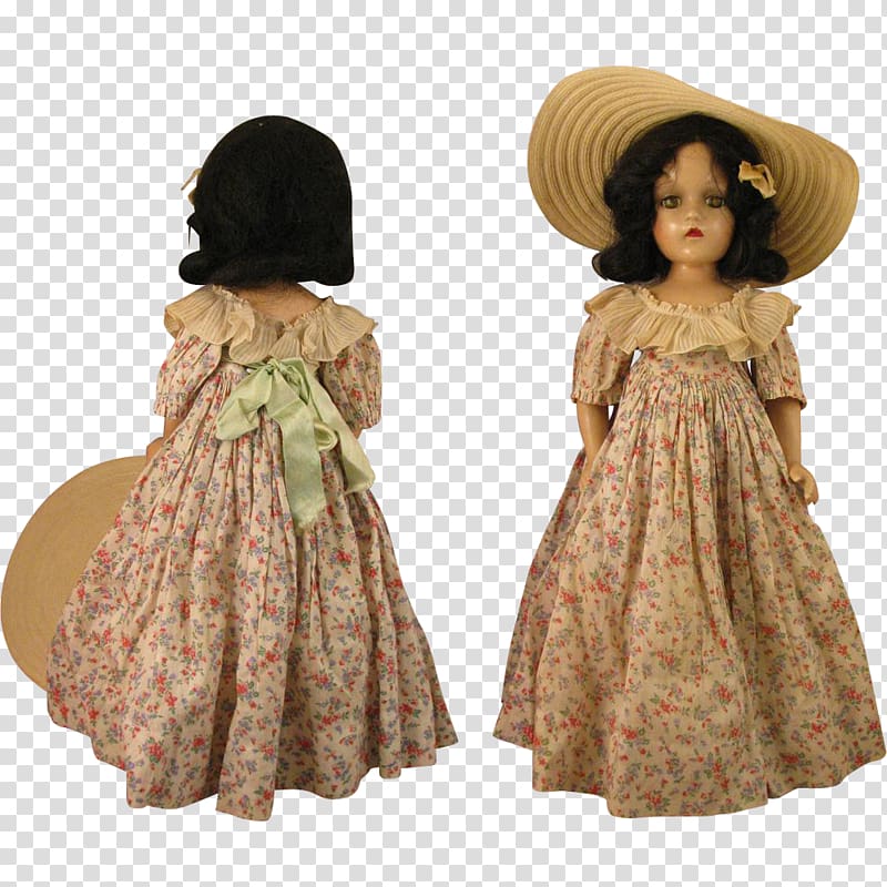 Scarlett O'Hara Alexander Doll Company Composition doll Dress, doll transparent background PNG clipart