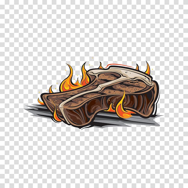 Barbecue Beefsteak T-bone steak, barbecue transparent background PNG clipart