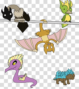 Cartoon Legendary creature , design transparent background PNG clipart thumbnail