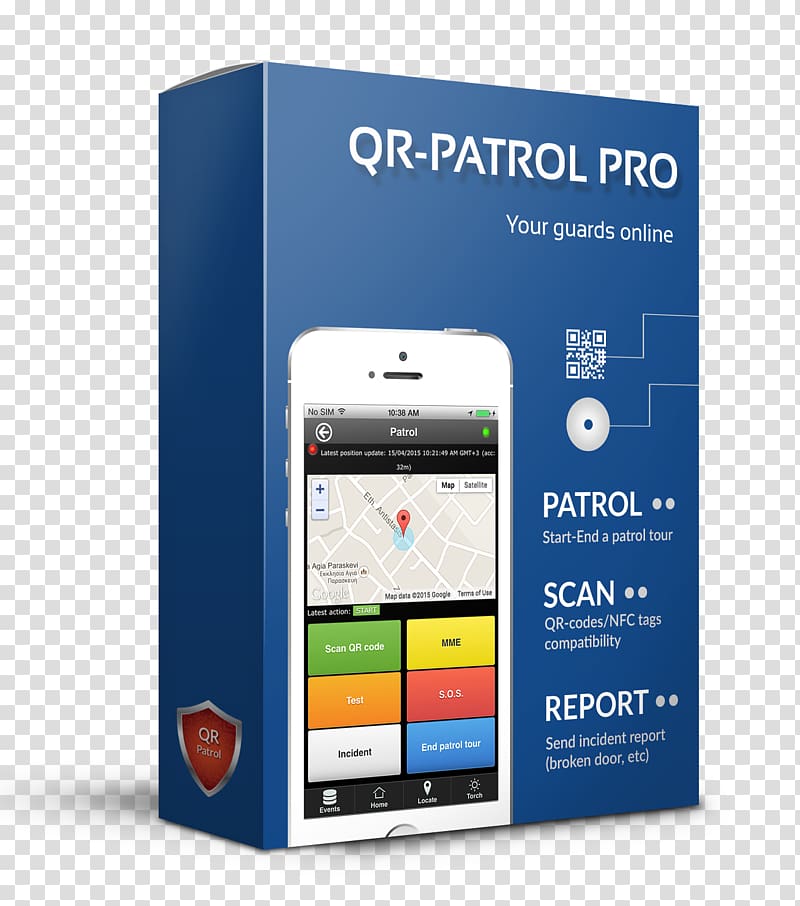 Smartphone Guard tour patrol system Security guard Mobile Phones, smartphone transparent background PNG clipart