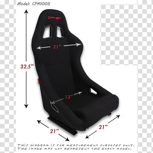 Car seat Porsche Bucket seat, car transparent background PNG clipart