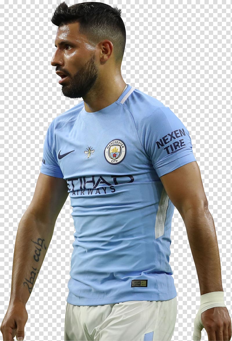 Sergio Agüero Manchester City F.C. Jersey Football player, sergio aguero transparent background PNG clipart