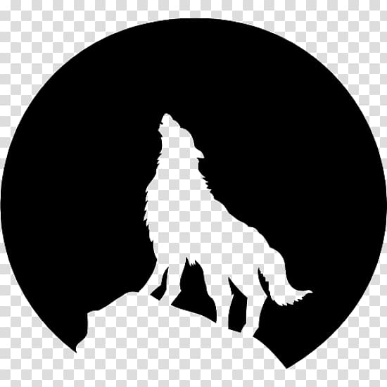 Coyote Wall decal Pack Sticker, Dog transparent background PNG clipart
