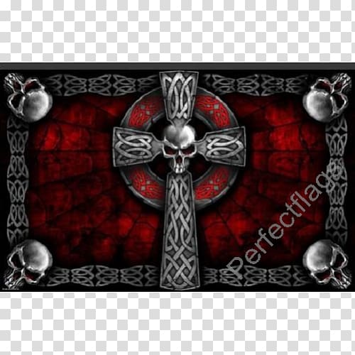 Skull and crossbones Death Jolly Roger Flag, skull transparent background PNG clipart