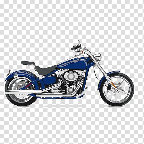 Harley-Davidson Super Glide Softail Motorcycle Harley-Davidson VRSC, Motorcycle transparent background PNG clipart