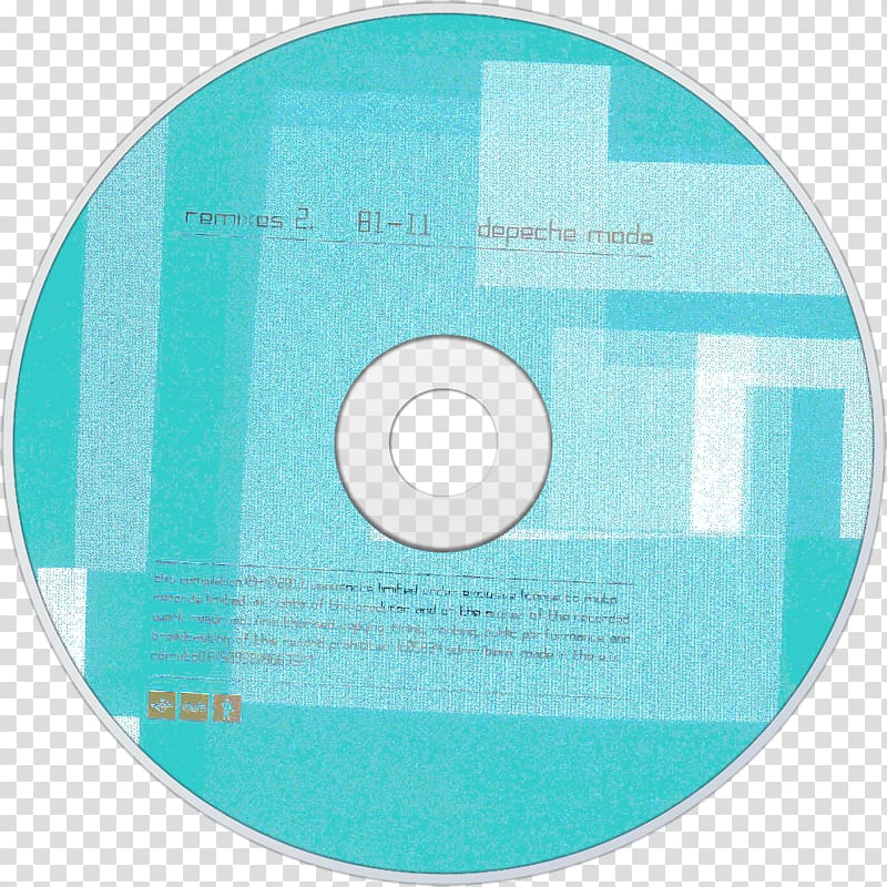 Compact disc Catching Up with Depeche Mode Remixes 2: 81–11 Music, Depeche Mode transparent background PNG clipart