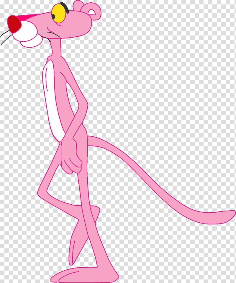 CorelDRAW Drawing , pantera rosa transparent background PNG clipart