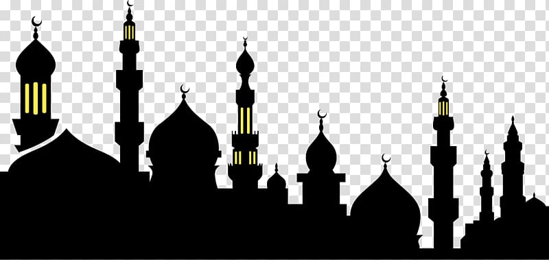Ramadan Activities Eid al-Fitr Islam Eid Mubarak, Ramadan, silhouette of mosque illustration transparent background PNG clipart