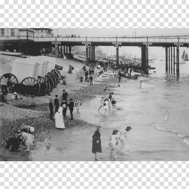Bathing machine Sea bathing 1880s Beach, beach scene transparent background PNG clipart