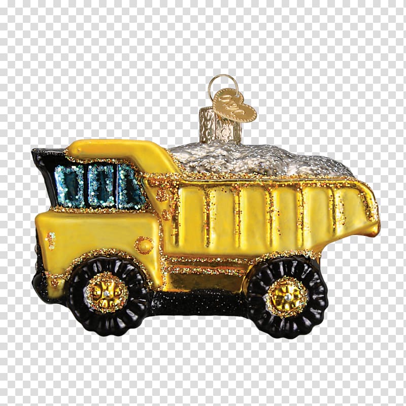 Rudolph Santa Claus Christmas ornament Christmas tree, dump truck transparent background PNG clipart