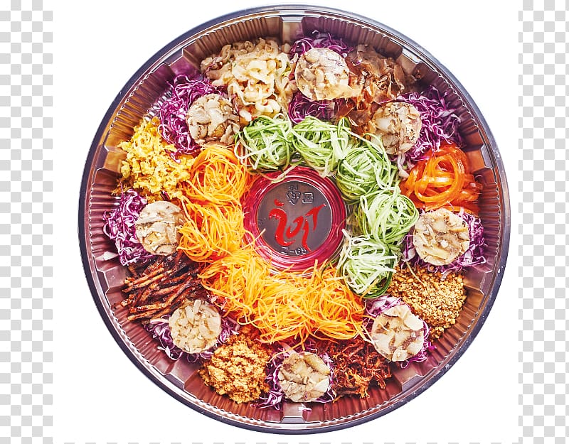 Vegetarian cuisine Yusheng Chinese cuisine Hainanese chicken rice Asian cuisine, sashimi lobster transparent background PNG clipart