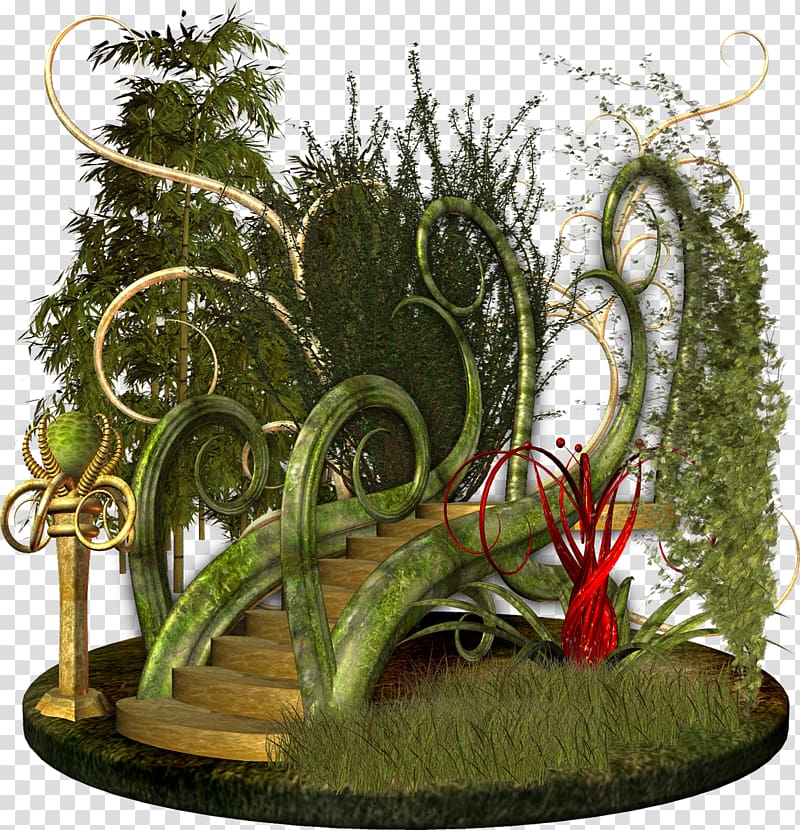 Floral design Tree, fantasy world transparent background PNG clipart