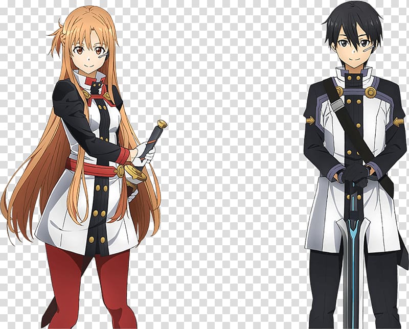 Kirito Asuna Sword Art Online: Hollow Realization Leafa Sinon, asuna transparent background PNG clipart