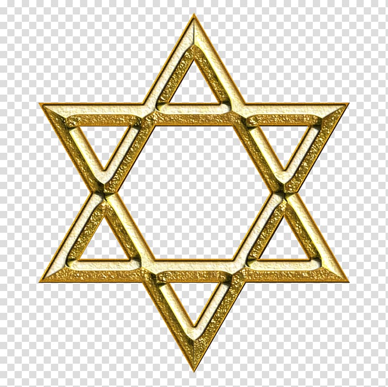 Star of David , Star of David Judaism Gold Symbol Illustration, Star ...