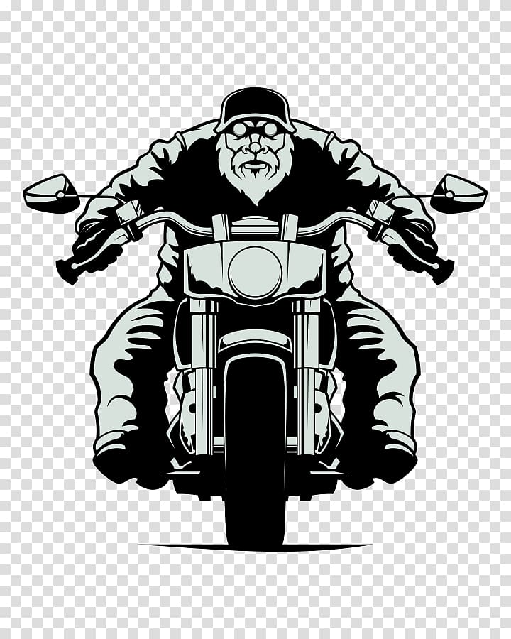 vintage motorcycle clipart black and white apple